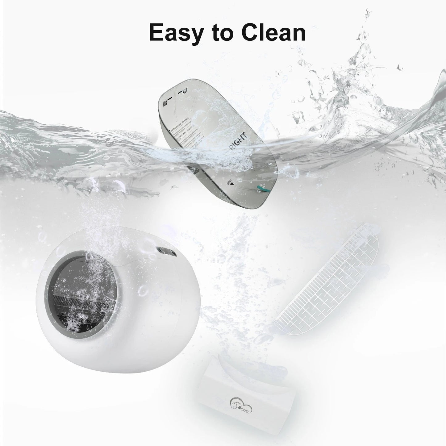 Smart Self-Cleaning Cat Litter Box with App Control – Compatible with Tofu & Mixed Litter